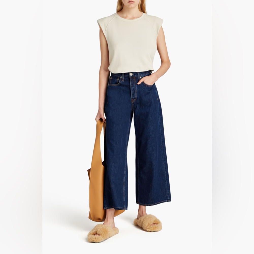 NWT Rag and Bone Maya High Rise Wide Leg Jeans